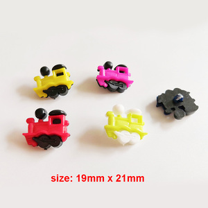 Ưa Thích Dễ Thương Hot Bán Chân Claw Chân Xe Train Động Vật Thiết Kế Nhựa ABS Nút Cho Trẻ Em Quần Áo - Product Image 5