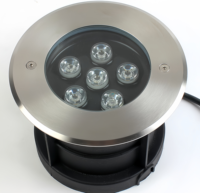 Lámparas LED Subacuáticas DC12V SS304 de Alta Luminosidad 3W 6W 12W 18W RGB DMX512 Control Luces LED Subacuáticas para Piscina