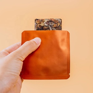 8 x8 ס "מ אלומיניום קטן בשקיות בטפטוף קפה אטטוף נייר הדפסה שקיות קפה זהב מתכתי מותאם אישית לאריזת ממתקים - Product Image 4