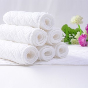 Inserto Absorbente para <span class=keywords><strong>Pañales</strong></span> de Tela para Bebé, Diseño de 3 Capas de Tacto Seco, 100% Algodón, Revestimiento Impermeable, Protección Contra Fugas, Tamaños Personalizables, Blanco - Product Image 6