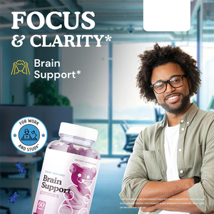 Etiqueta privada 100mg Fosfatidilserina Gummy Kids Nootropics <span class=keywords><strong>Brain</strong></span> Booster Gummy Suplemento para la memoria y el enfoque - Product Image 3