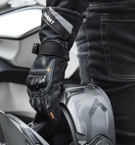 Vente chaude hommes hiver chaud imperméable épais coupe-vent et automne Anti-touch écran moto gants équitation - Product Image 6