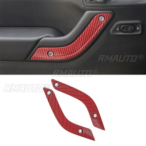Car <b>Interior</b> Door Handle Decorative Strip for Jeep JK Wrangler 2007-2017 Body Kit Car <b>Accessories</b> - Product Image 3