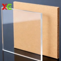 Plaque acrylique imperméable résistante aux chocs, sur mesure pour protection anti-éclaboussures de douche, baignoire et lavabo