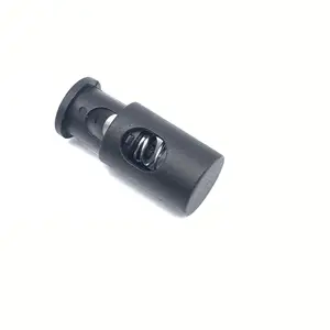 Dây khóa nhựa Stopper dây kết thúc toggles clip khóa nút rõ ràng Frost Dây giày thể thao Túi phụ kiện