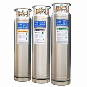 ถังแช่เย็น LCO2สำหรับรีเอเจนต์ทดลอง LN2 LO2 175L ถังเก็บความเย็นภายในรองรับภายใน - Product Image 1