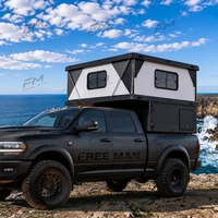 Camper pliable léger pour pick-up 4x4, toit rigide, pour Tacoma Tundra Ranger