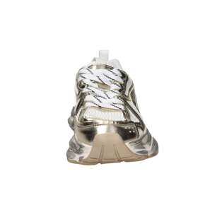 Shopart Donna <b>Sneakers</b> White Gold 5 Cm Heel Size 36 37 38 39 40 41 Trendy <b>Canvas</b> Shoes - Product Image 2