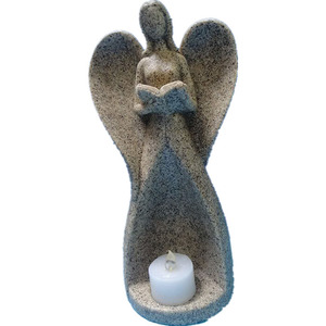 <span class=keywords><strong>Angelo</strong></span> statua portacandele Tealight regalo di grazia <span class=keywords><strong>con</strong></span> <span class=keywords><strong>candela</strong></span> Led tremolante - Product Image 1
