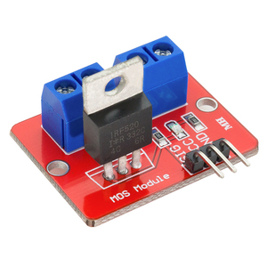 Módulo de controlador MOS IRF520 con botón <span class=keywords><strong>Mosfet</strong></span> superior de 0-24V para <span class=keywords><strong>Arduino</strong></span> MCU ARM Raspberry Pi - Product Image 1