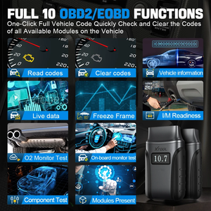 Escáner OBD2 XTOOL A30M AD20PRO, Sistema Completo para Todos los Autos, Actualización Gratuita, Lector de Códigos Automotrices, Búsqueda de DTC OBDII, Herramientas de Diagnóstico - Product Image 5