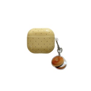 Funda para <span class=keywords><strong>Airpods</strong></span> 1 <span class=keywords><strong>2</strong></span> 3 4ª generación, estilo Ins, base amarilla lechosa, con lunares, en forma de bagel, de silicona suave, protectora, para <span class=keywords><strong>Pro</strong></span> <span class=keywords><strong>2</strong></span>ª/3ª generación - Product Image 5