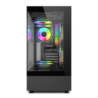 Super diseño de alta calidad MATX ordenador Mid Tower CPU gabinete para juegos de ordenador ITX USB3.0 USB2.0 PC Case