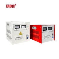Régulateur de tension monophasé pour servomoteur TND-3KVA - Entrée 90-260V, Précision 3%, Technologie SVC à enroulement en cuivre avec écran LCD, Garantie 2 ans