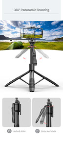 Soporte Multifuncional L16 para Transmisión en Vivo de 1.6m con Control Remoto Inalámbrico, Trípode Portátil Tipo Paraguas y Palo para Selfies - Product Image 3