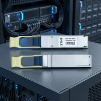 STHF Factory Direct Sale QSFP-40G-SR4-S 40G 850nm Multimode LC Optical Transceiver 100m 300m Fiber Optic Equipment 5G 4G