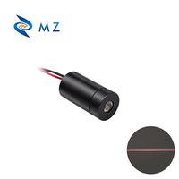 Nouveau module de diode laser à ligne rouge compact et réglable, 660 nm, D10 mm, 50 mW, 100 mW, 3 V, haute précision, laser de ligne de qualité industrielle