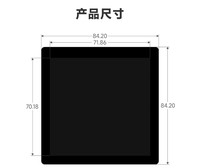 Papan pengembangan layar sentuh LCD 4 inci ESP32-S3 mendukung Wi-Fi dan perkembangan LVGL gigi biru
