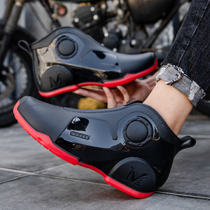 Men <b>Waterproof</b> Rubber Rain Boots With Plastic Toe Kitchen <b>Work</b> Shoes Autumn Wear - Product Image 3