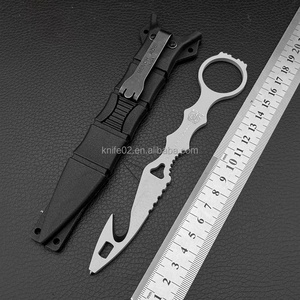 Herramienta Multifuncional de Rescate BM-SOCP 179 con Funda Negra, Gancho, Llave de Oxígeno y Rompecristales de Carburo - Product Image 6