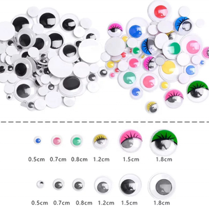 Raco Vendita Calda Bambini Giocattoli Finti Trasloco Occhi Occhi di Bella Fatti A Mano arti e mestieri - Product Image 4