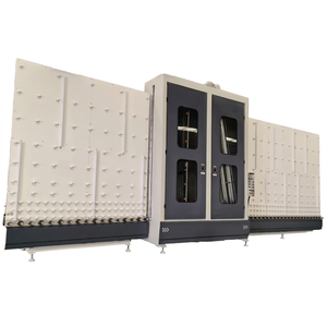 เครื่องล้างกระจกแนวตั้งอัตโนมัติควบคุมด้วย PLC ความจุสูง - Product Image 1