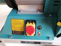 Machine à poncer le bois à disque et à bande combinée avec moteur de 1,1 kW, équipement de menuiserie et machines à travailler le bois