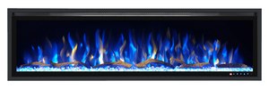 <span class=keywords><strong>Chimenea</strong></span> Eléctrica Delgada <span class=keywords><strong>con</strong></span> Efecto de Llamas Multicolores, Temperatura Ajustable y Control Remoto para Uso Comercial - Product Image 3