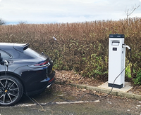 Estación de carga comercial Floormount EV Control de aplicación 7kW 22kW OCPP2.0 Nivel 2 pistolas duales CCS2 Pila de carga Estación de carga EV