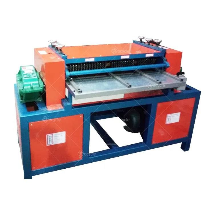 Aluminum Radiator Chopping Machine/Aluminum Radiator Stripping Machine/Automatic Car Ac Condense Radiator Recycle Equipment