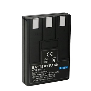 แบตเตอรี่กล้อง NB-3L 1400mAh สำหรับ Canon Digital IXUS IIs 300 400 CE ได้รับการรับรองมาตรฐาน RoHS ขายส่งจำนวนมาก เซลล์เกรด 1 - Product Image 1