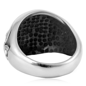 yunnique Men's Viking Style <b>Titanium</b> Steel <b>Ring</b> Silver Cross Geometric Design Gift Jewelry - Product Image 4