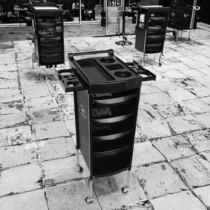 Mueble para salón de belleza - tienda de peluquería - estantería multifuncional tipo cajón - mueble de peluquería móvil - salón - Product Image 3