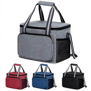Sac isotherme en tissu Oxford de grande capacité, sac isotherme en aluminium pour aliments et boissons, sac isotherme étanche, sac alimentaire isolé - Product Image 2