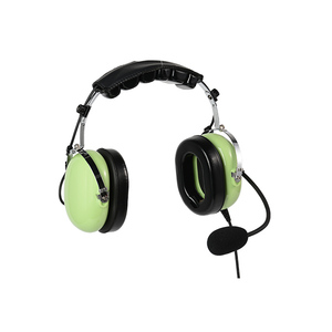 Auricolare con cancellazione del rumore a terra dell'aeroporto di aviazione con spinta a parlare - Product Image 5