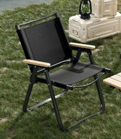 Chaise de camping pliable robuste et durable en tissu Oxford, confortable et portable, idéale pour la randonnée et la pêche