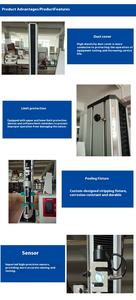 Elektronische Gewebe festigkeit prüfmaschine 180 ° Zug-und Zug prüfmaschine für die Gewebe prüfung - Product Image 4