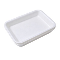 Barquette en mousse PS jetable de qualité alimentaire pour la viande, la volaille, l'emballage en supermarché, taille personnalisée