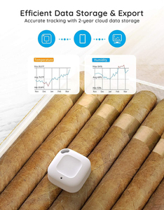 Smart <b>Temperature</b> Humidity Sensor Smart Home Indoor Thermometer Hygrometer for 5.0 ABS Material OEM <b>Temperature</b> <b>Controller</b> - Product Image 4