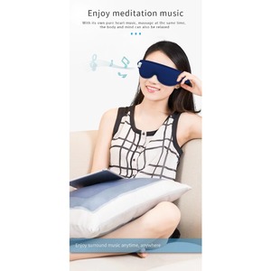 Masseur oculaire sans fil chauffant, masque de soin des yeux pour les yeux fatigués - Product Image 4