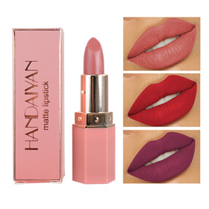 Best Selling <b>Lip</b> Beauty with 6 Colors Makeup Nourishing Herbal Long Lasting Waterproof Matte Lipstick - Product Image 2