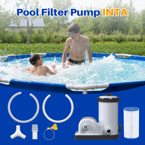 Bomba y <span class=keywords><strong>Filtro</strong></span> <span class=keywords><strong>para</strong></span> <span class=keywords><strong>Piscina</strong></span> Elevada INTA <span class=keywords><strong>de</strong></span> 110, Nuevo Diseño - Product Image 2