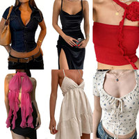 Vêtements en vrac neufs, grande réduction, liquidation de robes pour femmes, vente de déstockage, robes pour femmes, vêtements en vrac assortis
