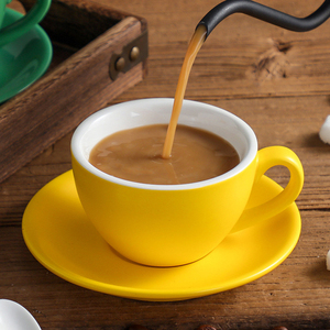 Set di Tazze da Caffè Espresso in Ceramica e Porcellana con Piattino, Design Moderno e Semplice, Logo Personalizzato, Disponibile in Varie Dimensioni, Direttamente dalla Fabbrica - Product Image 6