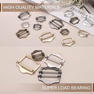 Hebilla deslizante ajustable de metal para traje, chaleco, bolso, accesorios de ferretería - Product Image 6