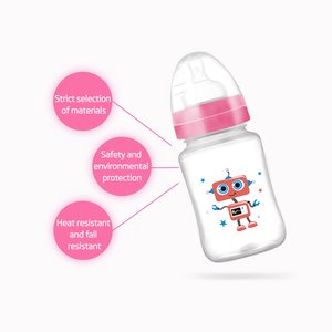 Bouteille en plastique pour bébé 240ml, sans BPA, col large, PP, vente en gros - Product Image 6