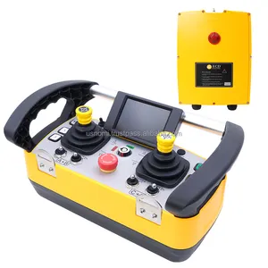 ECD-Q5000 Industrial joystick 315/433/868/915mhz Waterproof Hydraulic Radio Remote Control for Tower Crane