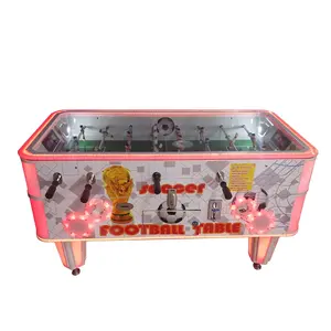 Classic world automatic football table coin pusher arcade cup games machine per palestra e clubhouse