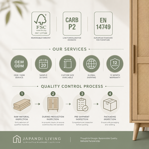 <span class=keywords><strong>Armario</strong></span> Independiente Japonés Personalizado, Delgado y Estrecho, de Roble Macizo y Ratán Natural, de Gran Capacidad para Almacenamiento en Dormitorios de Apartamentos - OEM - Product Image 5