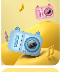 Kinderkamera Digitale Mini-Foto-Video-Kamera Tragbares Kreatives Spielzeug Geschenk Outdoor-Lernen Reise-Schnappschuss-Gerät - Product Image 6